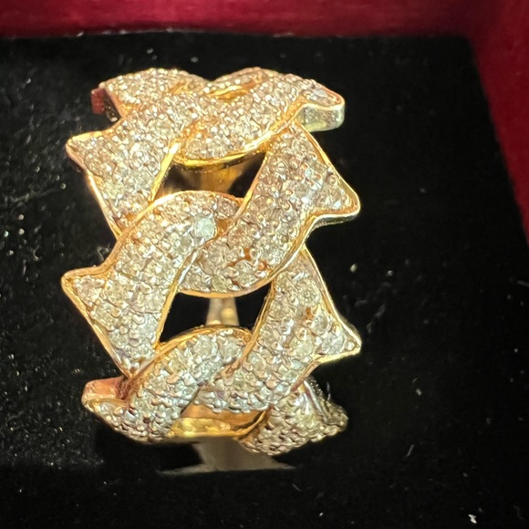 Spike Cuban 10k ring